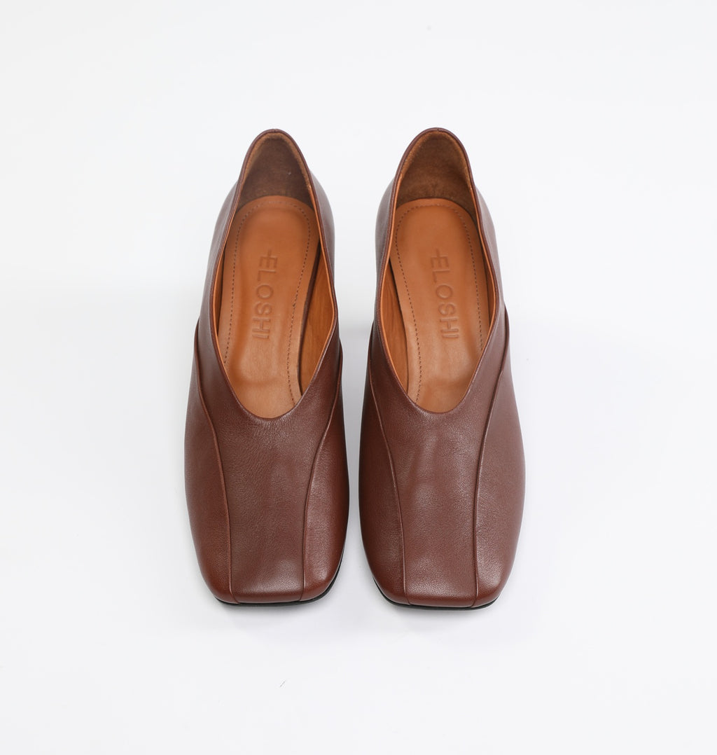 PUMPS SHOES SQUARE TEO